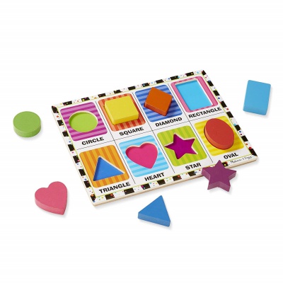 9 Month Old Toys Melissa Doug Shapes Puzzle Pieces