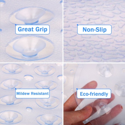 wimaha non slip bath mats features