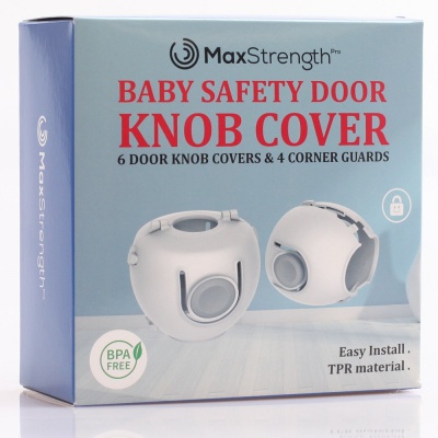 max strength pro door knob covers pack