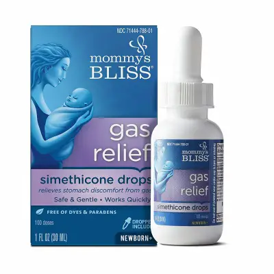 mommy's bliss baby gas drops package