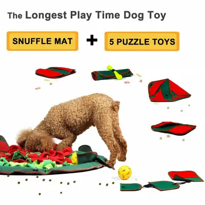 sniffiz smelly matty interactive dog toy folded