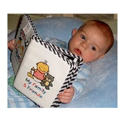 Genius Baby Toys Baby's My First family photo album baby holding