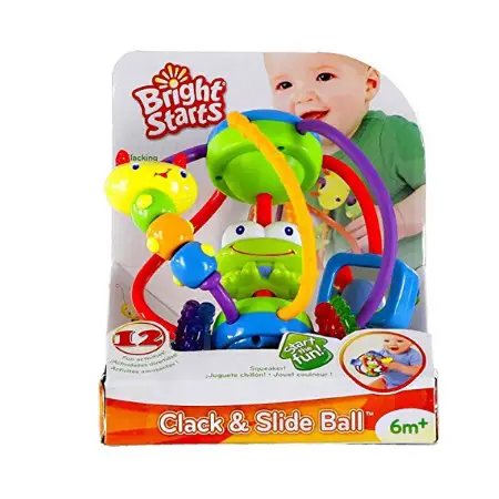 8 Month Old Toys Bright Stars Slide and Click Ball Box