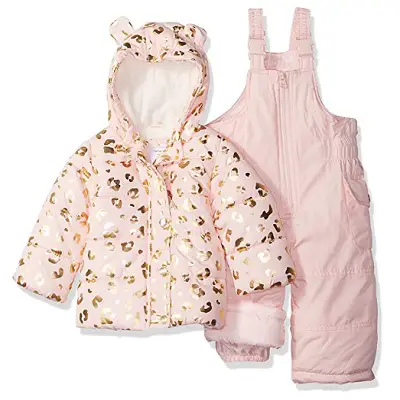 carter's girls' baby snowsuit heavyweight