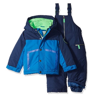 carter's boys' heavyweight baby snowsuit polyester