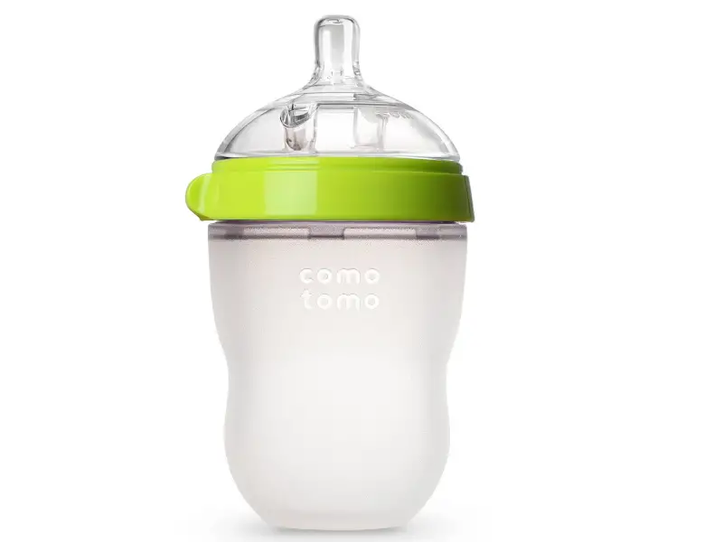 The Comotomo Baby Bottle has a a natural shape.
