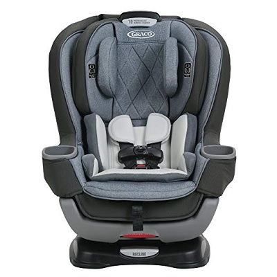 extend2Fit platinum convertible graco car seat front