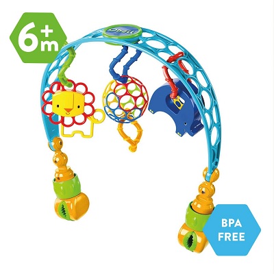 O Ball Flex 'n Go Activity car seat toy age range