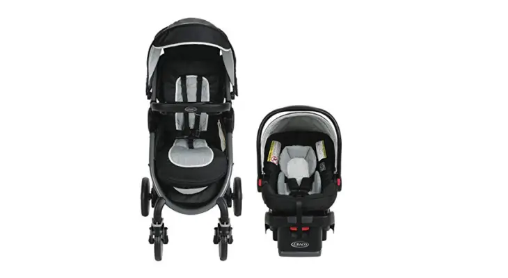The Graco FastAction Travel System is a stroller and a car seat.
