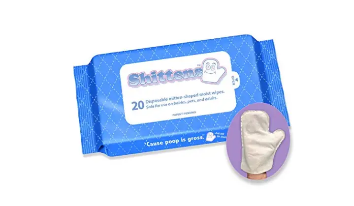 The Shittens Wipes are disposable.