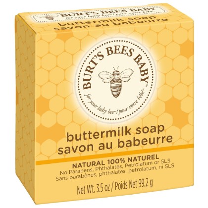 burt's bees buttermilk baby soap box