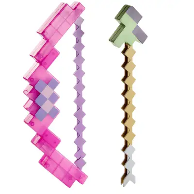 enchanted bow & arrow minecraft toys and minifigures for kids design