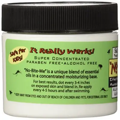 sallyeander no-bite-me cream jar insect repellents for kids back