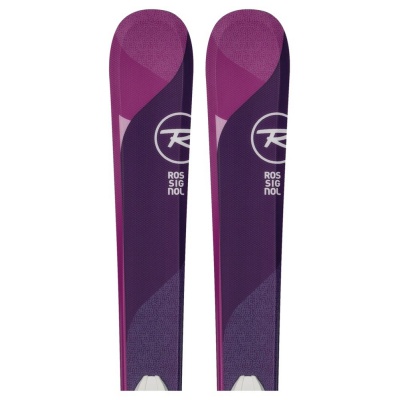 rossignol 2018 temptation skis for kids close Up