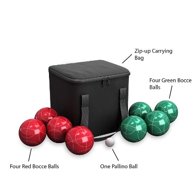 hey play bocce ball outdoor game features