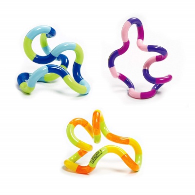 tangle set of 3 jr. original fidget adhd toy colors