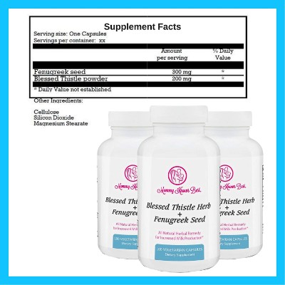 mommy knows best fenugreek supplement ingredients