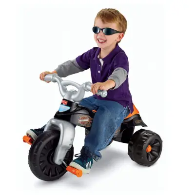 harley-davidson tough trike big wheels for kids kid riding