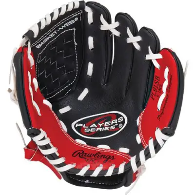 rawlings PL90MB youth kids baseball glove inside view