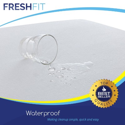 freshfit hypoallergenic mattress protector for kids waterproof