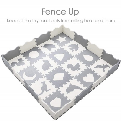 superjare thick baby playmat fence