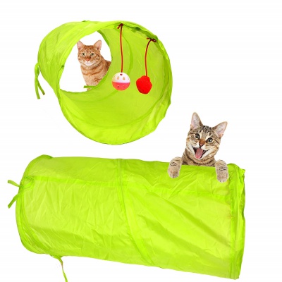 youngever 24 cat toys kitten toys assortments 2 way tunnel