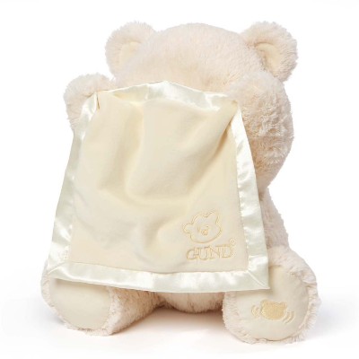 gund peek-a-boo bear baby gadgets blanket