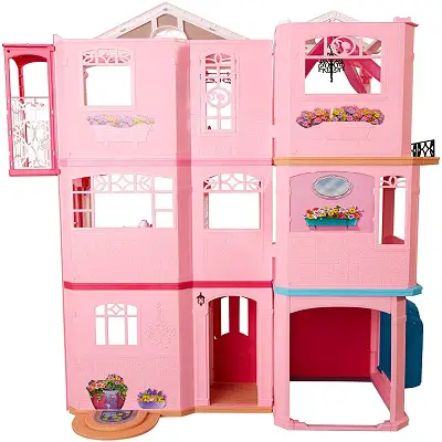 fisher-price loving family dollhouse pink