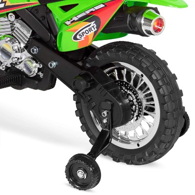 electric kids ride on electric dirt bike for kids back
