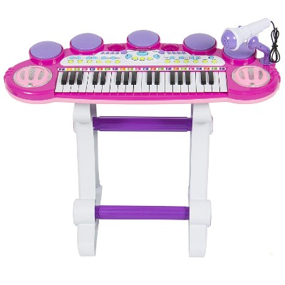 best choice products 37-key kids karaoke machine full display