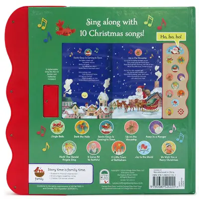 christmas songs book back