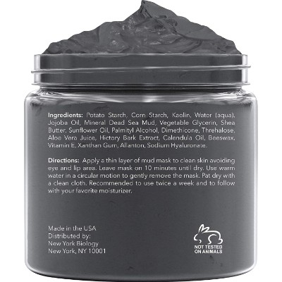 dead sea mud mask gift ideas for teenage girls back view