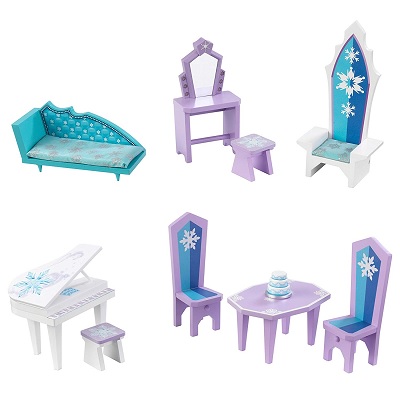 disney frozen ice castle dollhouse accessories