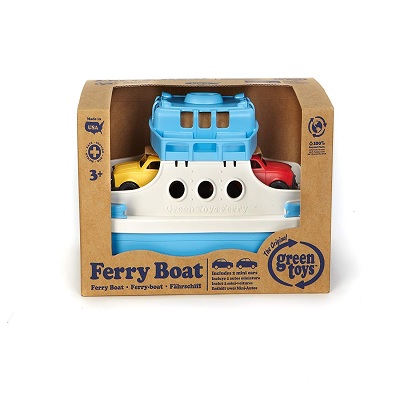 green toys ferry boat toy cars package