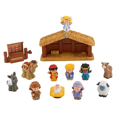 fisher price little people christmas toy pieces