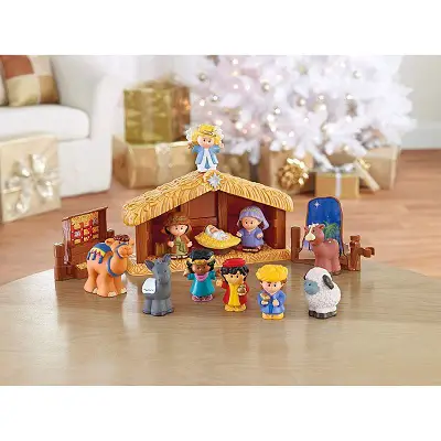 fisher price little people christmas toy nativity