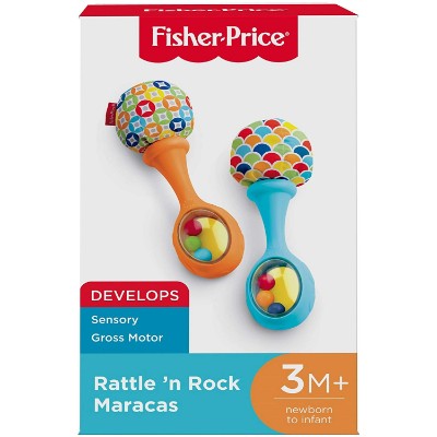 Fisher-Price Rattle 'n Rock Maracas Cheap Baby Toys package