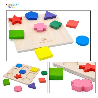 gybber & mumu preschool wooden puzzle design