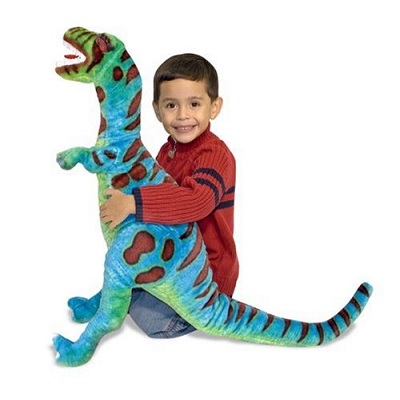 giant t-rex stuffed animal dinosaur toys for kids kid playing