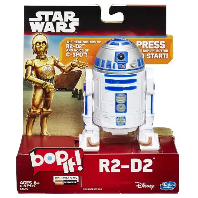 R2D2 Bop It Game star wars toy pack