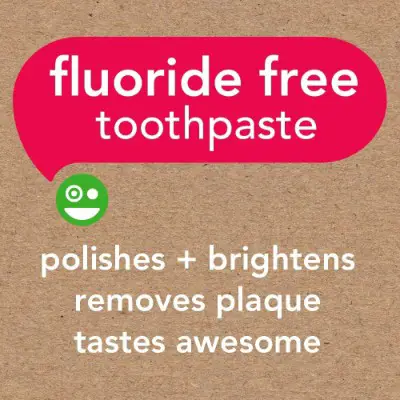 hello oral care fluoride free watermelon toddler toothpaste features