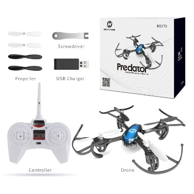 predator mini RC helicopter drone flying toy box