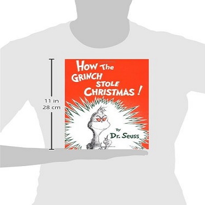 how the grinch stole christmas book measurements