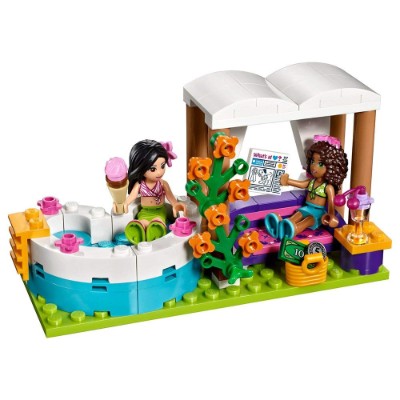 friends heartlake summer pool cool lego set for kids design