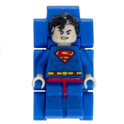 lego dc universe superman watch for kids minifigure