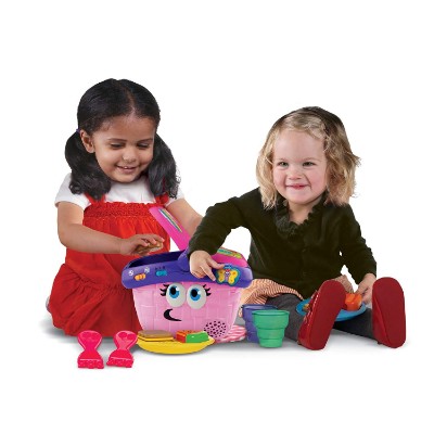 leapFrog shapes and sharing picnic basket learning toy for kids and toddlers play