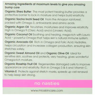 mamma mio tummy Rub stretch mark cream ingredients