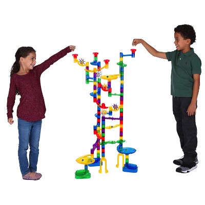 marble genius super set 100 pieces marble runs for kids play