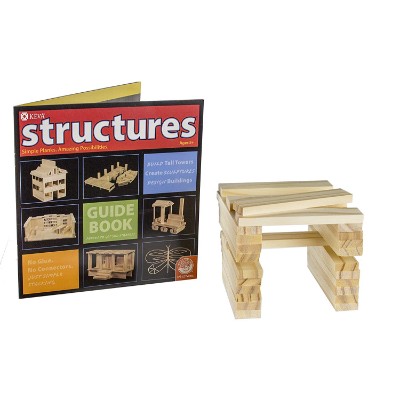 KEVA structures 200 plank set wooden toys for kids and toddlers pieces