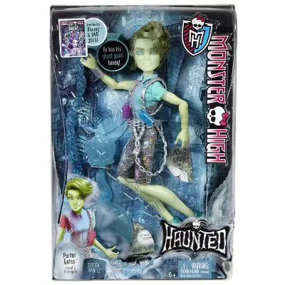 haunted student spirits porter geiss new monster high dolls packaging